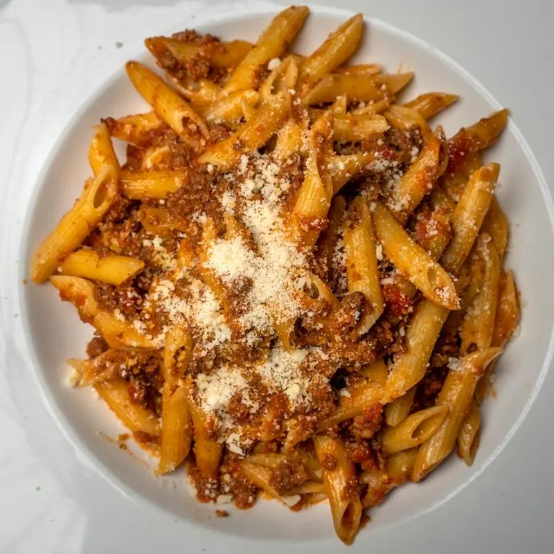 Penne Bolognese from the Chef's Roma Kitchen Henderson kitchen